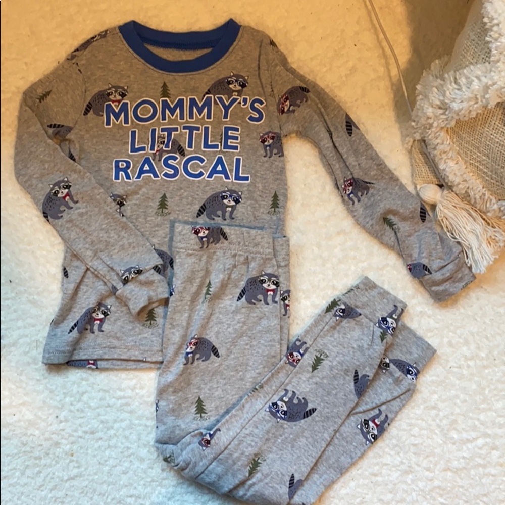 Raccoon pj set